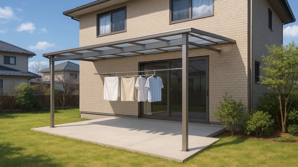 【群馬県】テラス屋根の本体＋施工費｜費用を抑えてグレードを上げる