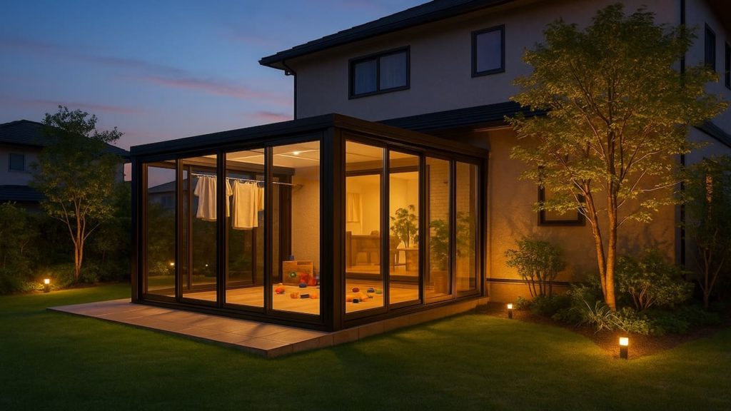 【兵庫県】テラス囲い・サンルームの価格相場｜洗濯動線を短くする工夫5つ