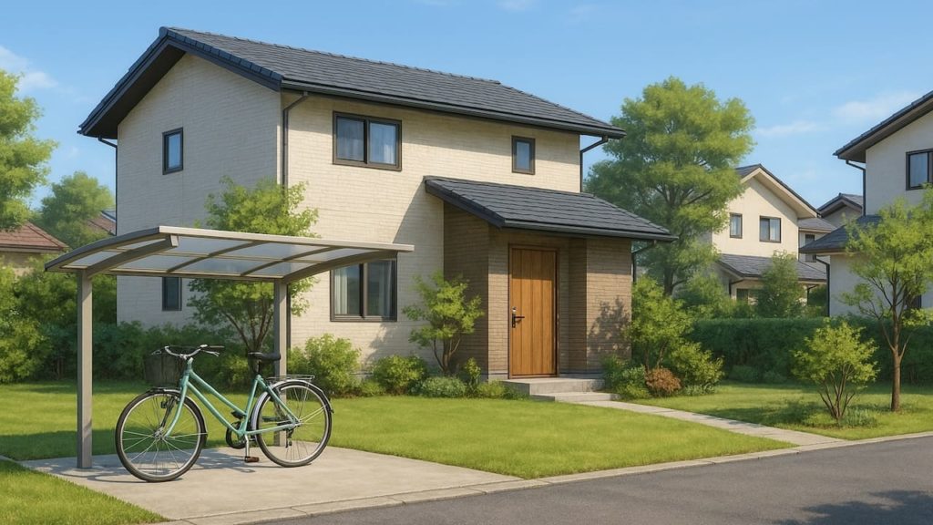 【飯塚市】自転車置き場の費用差｜庭・駐車場・玄関どこが使いやすい？