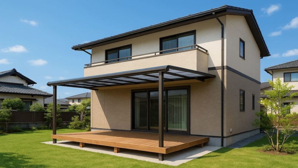 【諫早市】テラス屋根の総額相場｜玄関まわりと統一する工夫5選