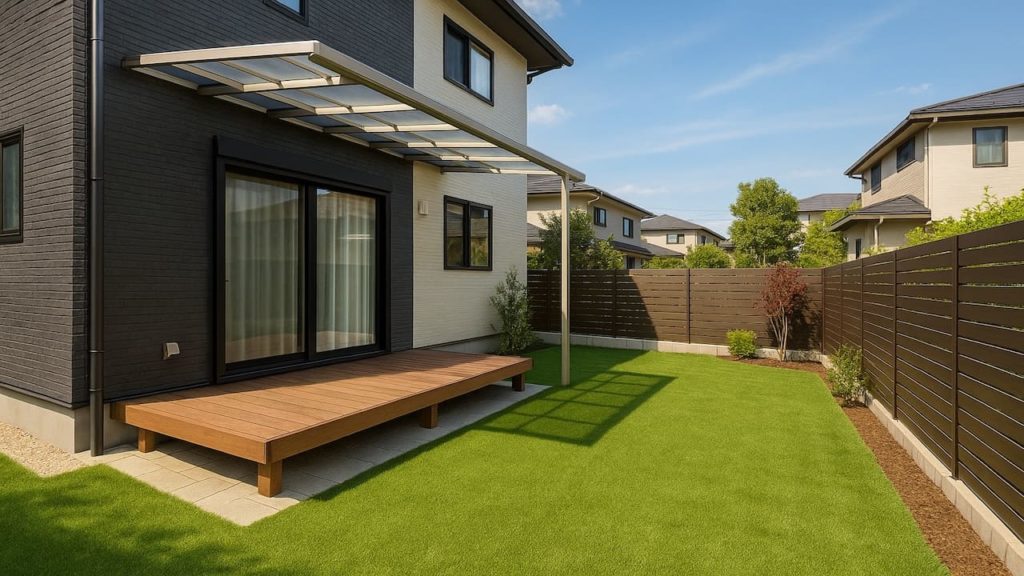 【江南市】人工芝 施工の総額相場｜外構全体とバランスを取る5つ