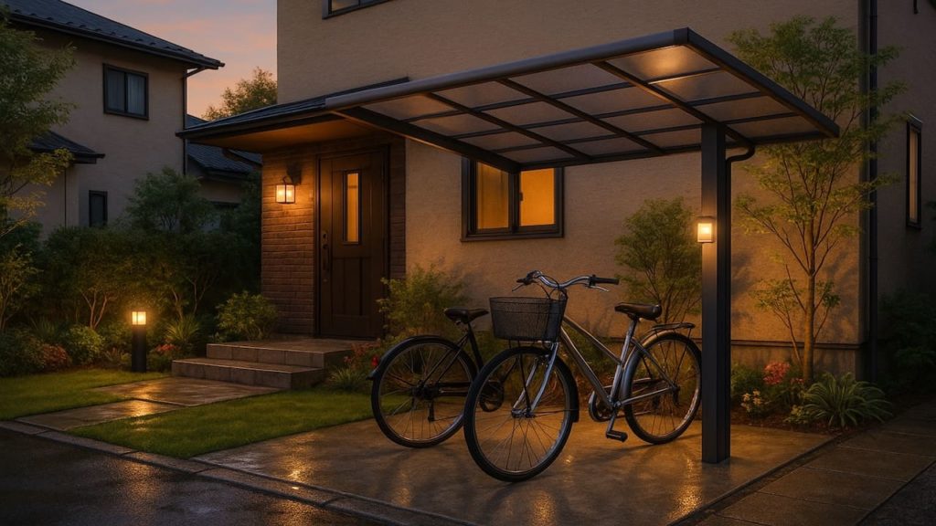 【丸亀市】自転車置き場の工事相場｜既存コンクリを活かして節約