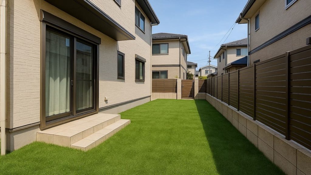 【箕面市】人工芝の費用相場｜狭くても映えるレイアウト5選