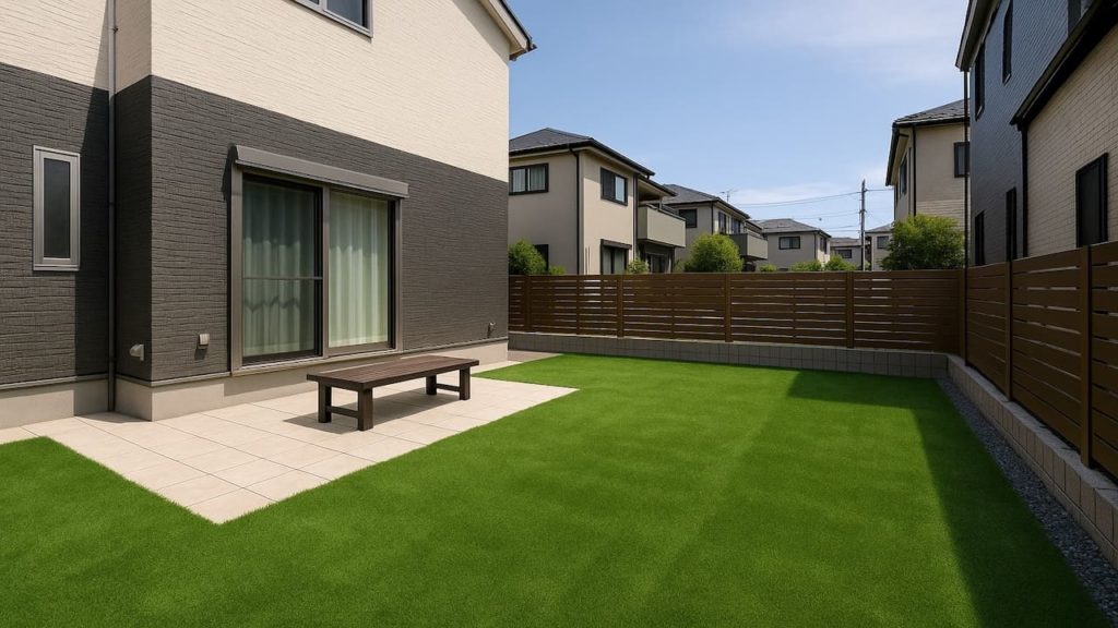 【三鷹市】人工芝 施工の総額相場｜外構全体とバランスを取る5つ