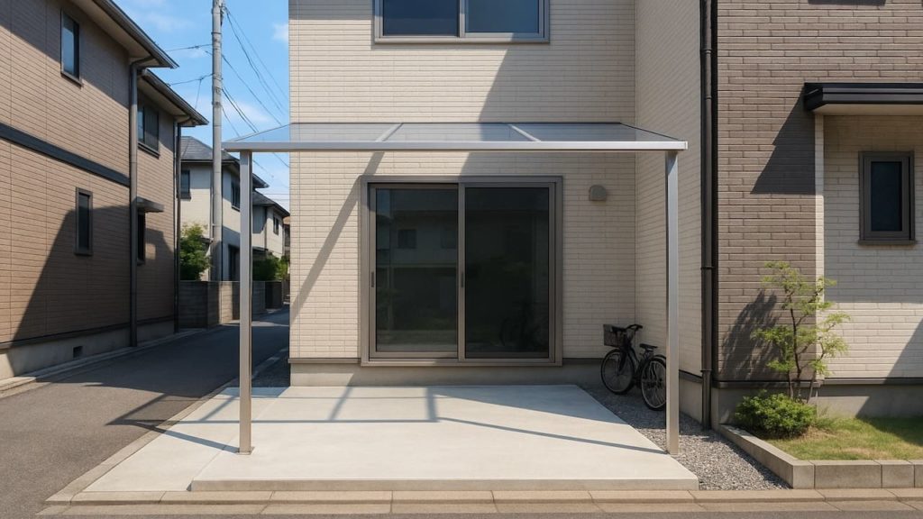 【守口市】テラス屋根の費用相場｜利用者のリアルな体験談