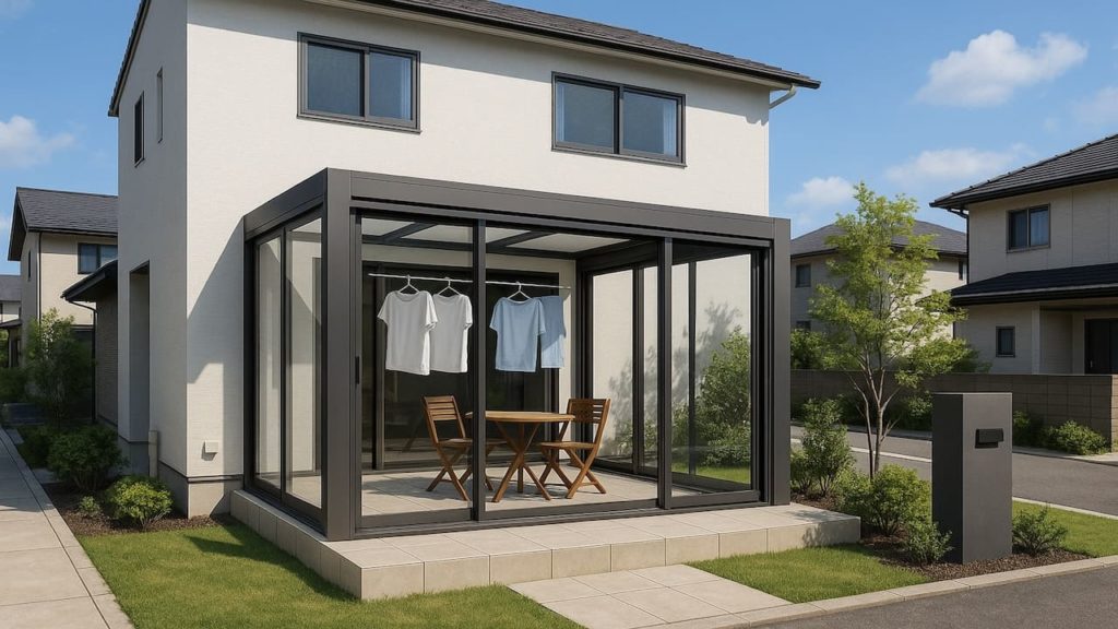 【流山市】テラス囲い・サンルームの価格目安｜雨の日でも快適な工夫5選