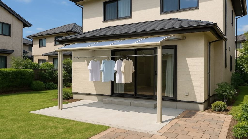【日進市】テラス屋根の費用相場｜洗濯がラクになる5つのポイント