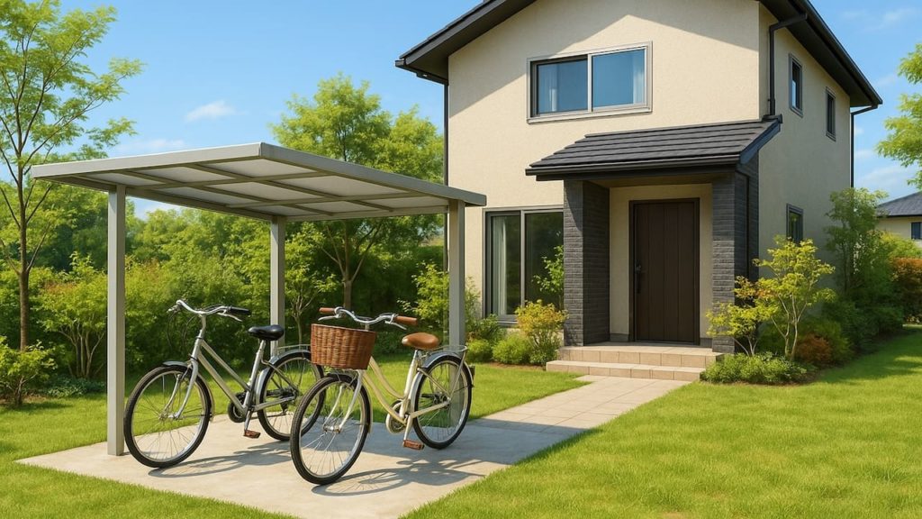 【延岡市】自転車置き場の費用相場｜サイクルポートとの違いも確認