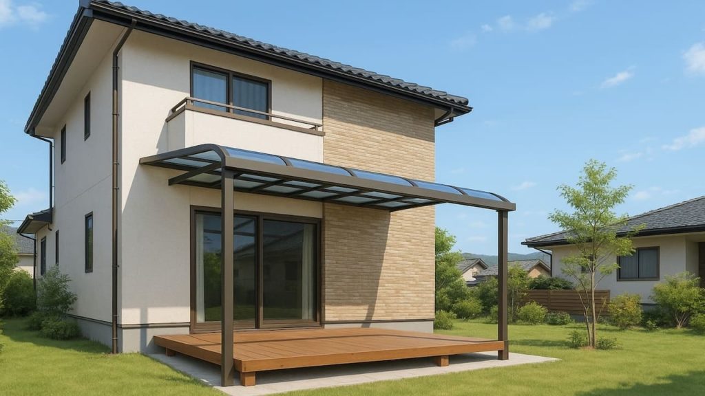 【延岡市】テラス屋根の費用感｜圧迫感を出さない高さバランス5つ