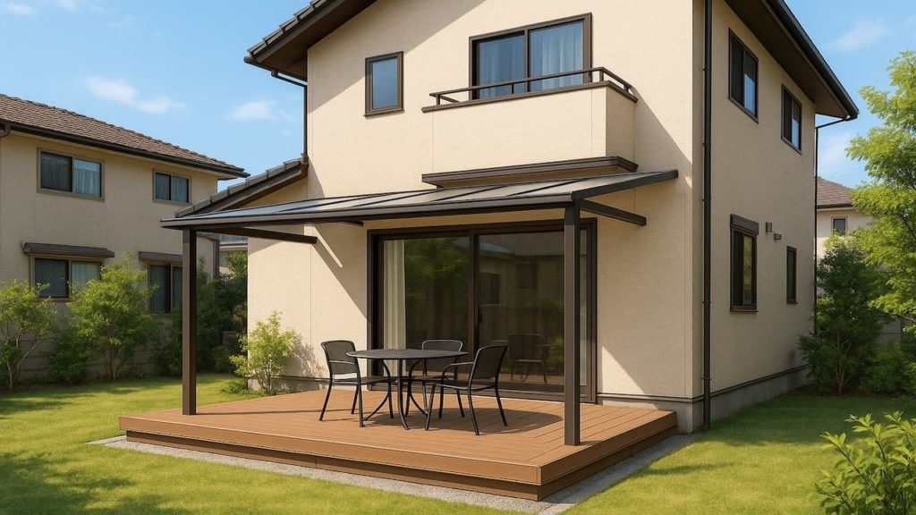 【尾道市】テラス屋根の費用目安｜メンテを減らす素材選び5つ