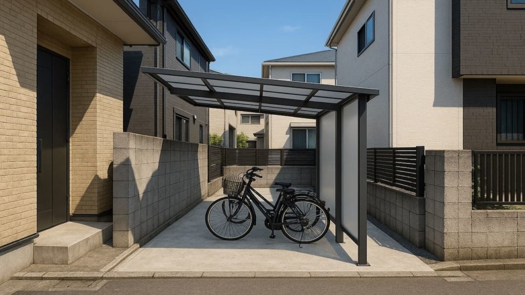 【草加市】サイクルポートの費用感｜“置きっぱなし”にならない導線