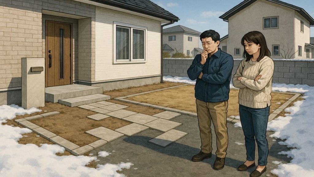 【天童市】外構レイアウトの失敗5選｜ゴミ出しや物干しが遠回りになる形