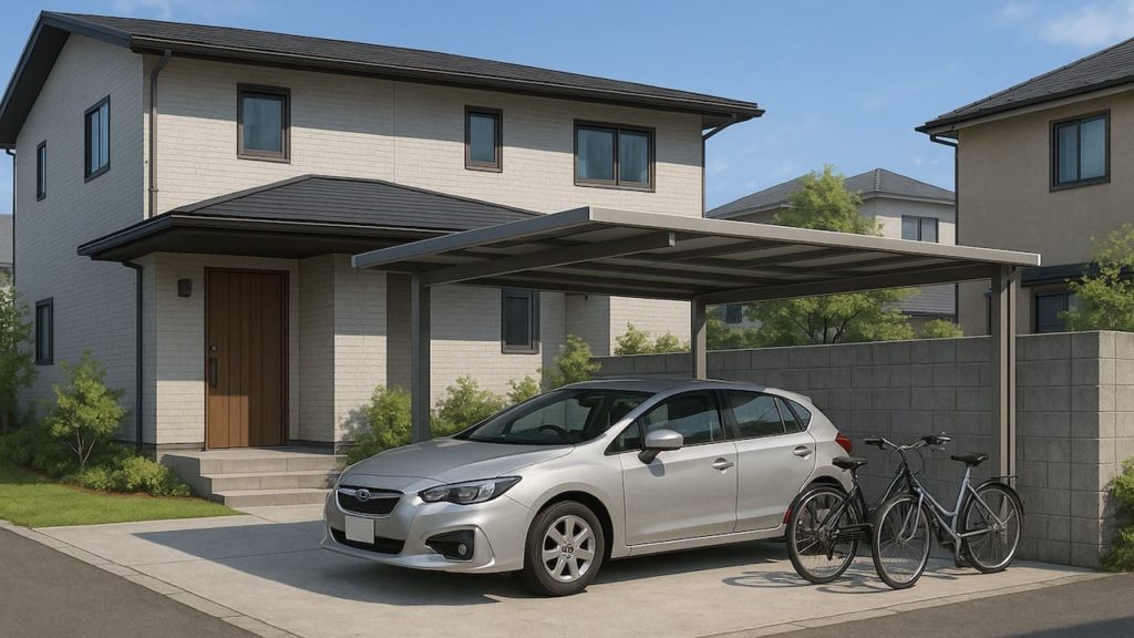 【豊田市】自転車置き場の費用感｜DIY＋プロ併用時の注意点