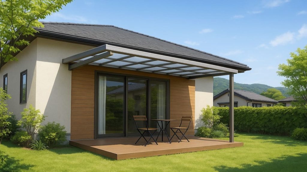 【山口県】テラス屋根の総額相場｜強風被害を防ぐ対策5つ