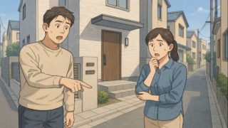 【昭島市】外構で注意したいトラブル5例|取り返しつかない失敗談 昭島市で夫婦が外構トラブルで困っているイメージ