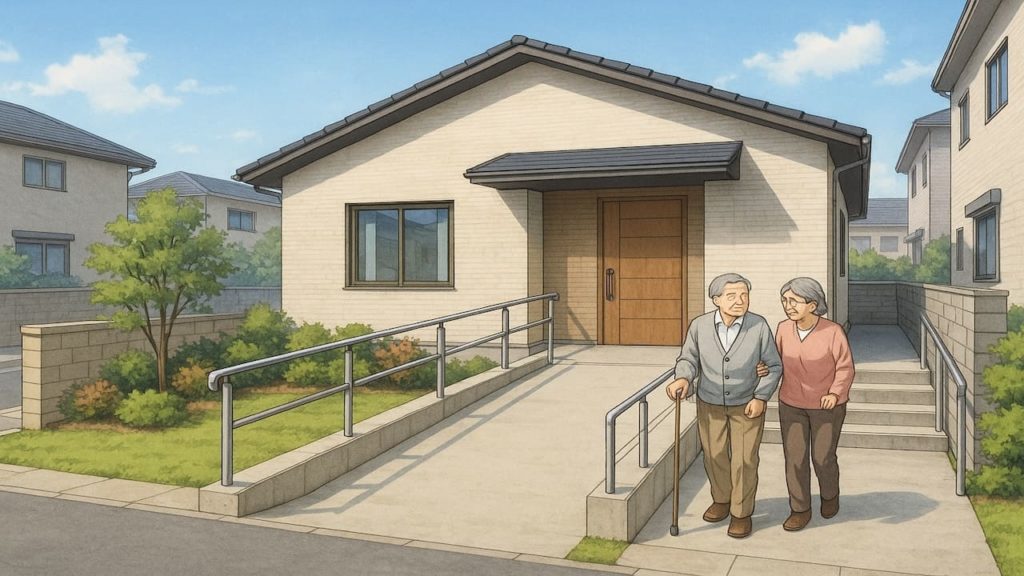 【尼崎市】外構バリアフリー対応の注意点5つ｜夜も安心な転倒しにくい外構