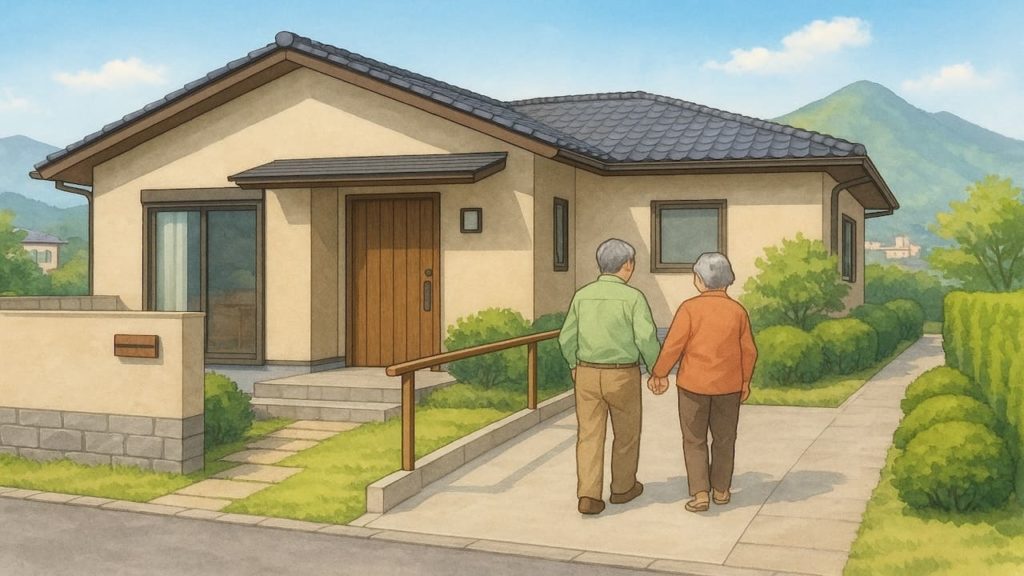 【別府市】外構をバリアフリーにするコツ5個｜夜も安心な転倒しにくい外構