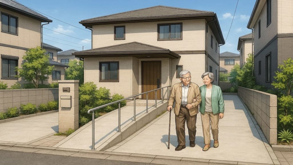 【調布市】外構のバリアフリー仕様例5つ｜庭とテラスを使いやすく整える