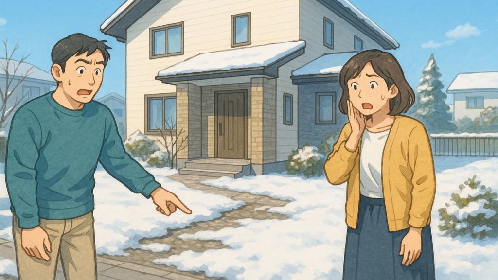 【恵庭市】外構でよくあるトラブル5選｜安物買いで泣いた体験談