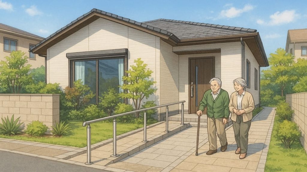 【藤沢市】外構バリアフリー工事のコツ5選｜玄関で転ばない入口づくり