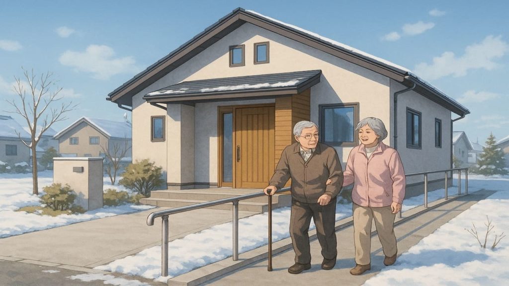 【北海道】外構バリアフリー工事のコツ5選｜庭とテラスを使いやすく整える