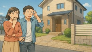 鎌ケ谷市で夫婦が外構トラブルで困っているイメージ