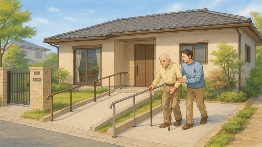 【神奈川県】外構をバリアフリー化する工夫5つ｜親世代が暮らしやすい外構