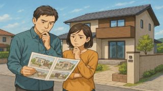 【唐津市】外構業者の選び方と探し方を整理|メンテが楽な外構選び5選 唐津市で夫婦が外構業者の選び方と探し方を考えているイメージ