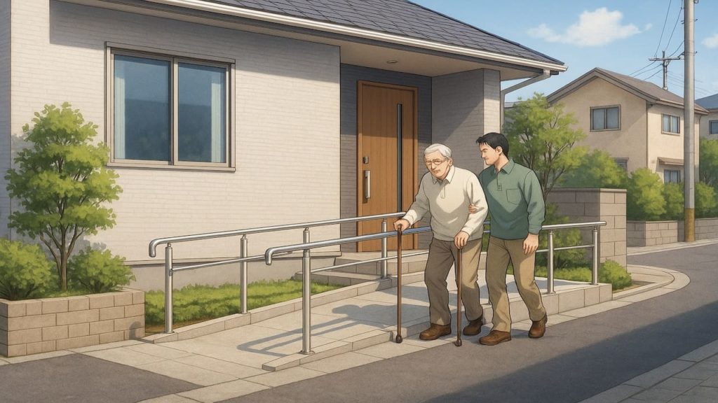 【川崎市】外構バリアフリー対応の注意点5つ｜介護と通院をラクにする外構