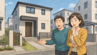 小金井市で夫婦が外構トラブルで困っているイメージ