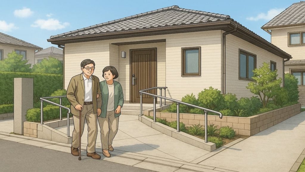 【倉敷市】外構のバリアフリー仕様例5つ｜高齢者が暮らしやすい外構