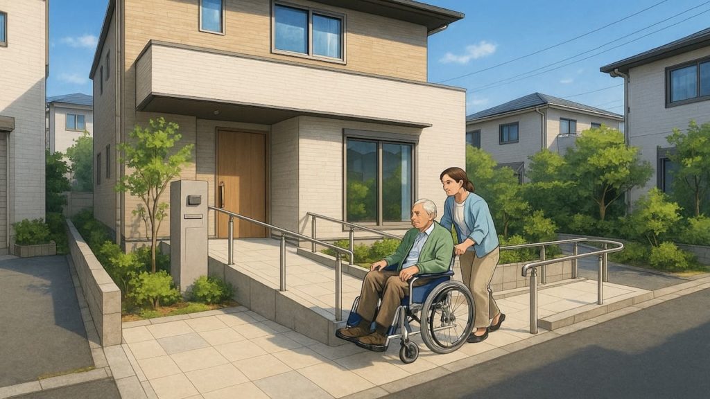 【町田市】外構バリアフリー計画のポイント5個｜夜も安心な転倒しにくい