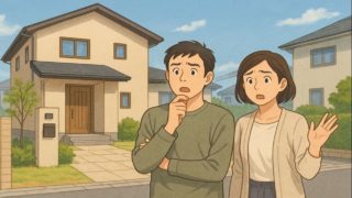 西尾市で夫婦が外構トラブルで困っているイメージ