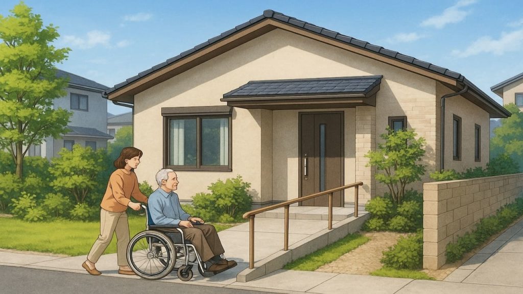 【岡山県】外構バリアフリー計画のポイント5個｜親世代が暮らしやすい外構