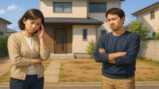 大津市の外構工事の失敗にがっかりする夫婦のイメージ 新築外構でありがちな失敗5つ｜共働き家庭が後悔するポイント 外構の失敗例5選｜クレームにつながりやすいパターン 外構工事でよくある失敗5つ｜将来のコストを見落とした決め方 庭まわりの外構失敗5パターン｜水やりが面倒になってしまう原因 外構費用で起こりがちな失敗5つ｜値引き交渉だけに集中する危険 新築外構でありがちな失敗5つ｜ローン計画と合わせた判断軸 庭のある外構の失敗5選｜使わない場所に金をかけた例 外構リフォームの失敗例5つ｜相談内容と完成形がずれるプロセス 外構の失敗例5選｜安さだけで選ばないための着眼点 外構の失敗例5選｜その場しのぎで決めて後悔する流れ 新築外構でありがちな失敗5つ｜本体価格に隠れた費用の見抜き方 外構デザインの失敗例5選｜写真重視で決めてしまったケース 外構工事でよくある失敗5つ｜ハウスメーカー任せにした結果 新築外構でありがちな失敗5つ｜数年後に手入れが追いつかない例 外構費用で起こりがちな失敗5つ｜予算オーバーを防ぐ視点 外構レイアウトの失敗5コ｜玄関まわりがごちゃついて見える原因 庭まわりの外構失敗5パターン｜生活感が出すぎてしまう配置 外構工事でよくある失敗5つ｜共働きでも使いやすい外回りの条件 駐車場まわりの外構失敗5選｜車の買い替えで困るつくり 外構工事でよくある失敗5つ｜図面が分からないまま進めたケース