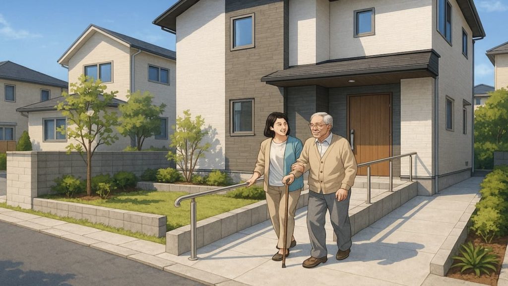 【相模原市】外構のバリアフリー仕様例5つ｜介護用に見せないおしゃれ外構