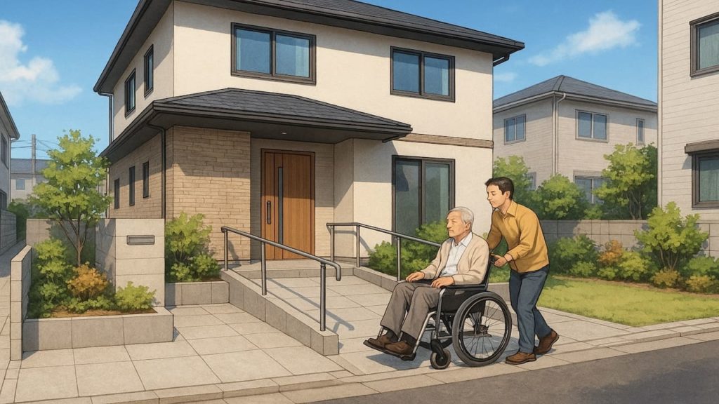 【堺市】外構バリアフリーにするコツ5選｜玄関で転ばない入口づくり