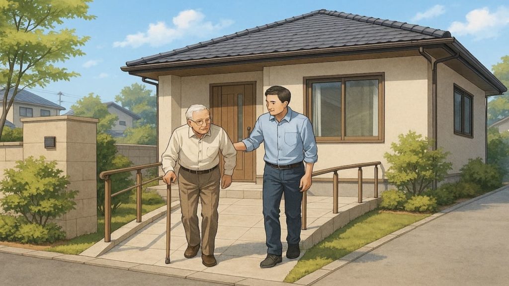 【佐野市】外構のバリアフリー仕様例5つ｜介護用に見せないおしゃれ外構