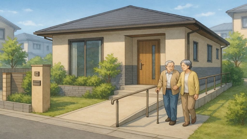 【立川市】外構バリアフリー化のポイント5個｜玄関で転ばない入口づくり