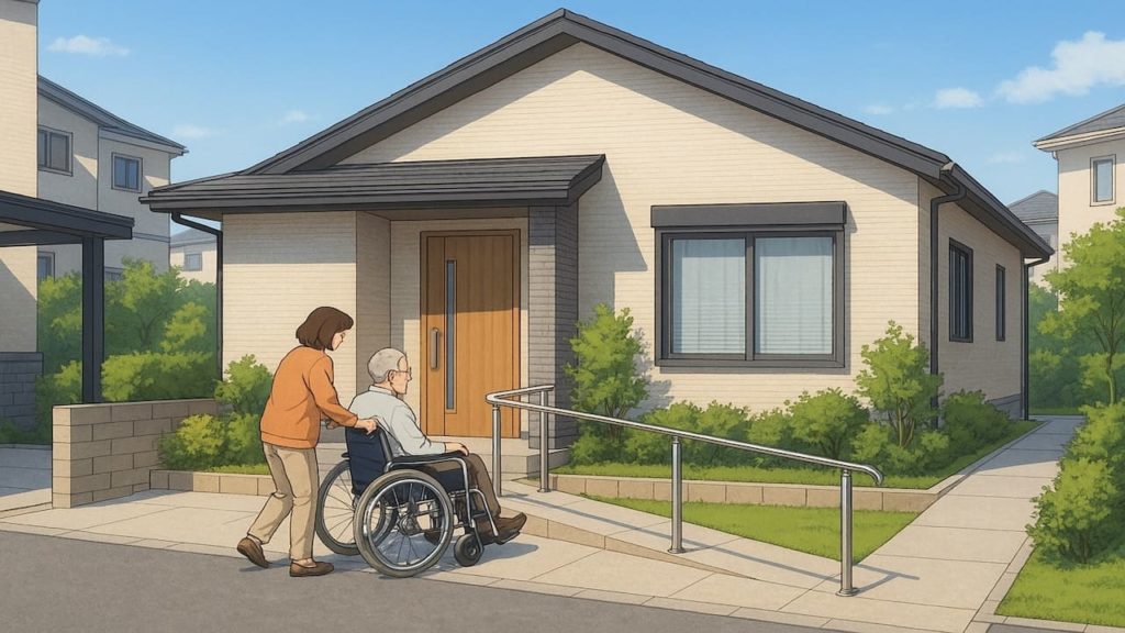 【東海市】外構のバリアフリー対応策5つ｜庭とテラスを使いやすく整える