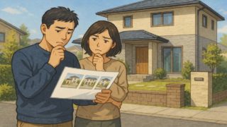 【所沢市】外構業者の選び方と探し方を整理|現場の裏側から見た業者5選 所沢市で夫婦が外構業者の選び方と探し方を考えているイメージ