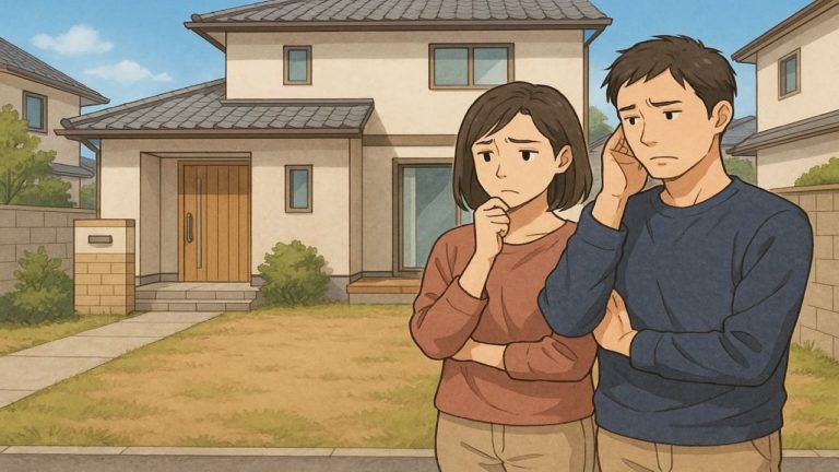 宇治市の外構工事の失敗にがっかりする夫婦のイメージ 新築外構でありがちな失敗5つ｜共働き家庭が後悔するポイント 外構の失敗例5選｜クレームにつながりやすいパターン 外構工事でよくある失敗5つ｜将来のコストを見落とした決め方 庭まわりの外構失敗5パターン｜水やりが面倒になってしまう原因 外構費用で起こりがちな失敗5つ｜値引き交渉だけに集中する危険 新築外構でありがちな失敗5つ｜ローン計画と合わせた判断軸 庭のある外構の失敗5選｜使わない場所に金をかけた例 外構リフォームの失敗例5つ｜相談内容と完成形がずれるプロセス 外構の失敗例5選｜安さだけで選ばないための着眼点 外構の失敗例5選｜その場しのぎで決めて後悔する流れ 新築外構でありがちな失敗5つ｜本体価格に隠れた費用の見抜き方 外構デザインの失敗例5選｜写真重視で決めてしまったケース 外構工事でよくある失敗5つ｜ハウスメーカー任せにした結果 新築外構でありがちな失敗5つ｜数年後に手入れが追いつかない例 外構費用で起こりがちな失敗5つ｜予算オーバーを防ぐ視点 外構レイアウトの失敗5コ｜玄関まわりがごちゃついて見える原因 庭まわりの外構失敗5パターン｜生活感が出すぎてしまう配置 外構工事でよくある失敗5つ｜共働きでも使いやすい外回りの条件 駐車場まわりの外構失敗5選｜車の買い替えで困るつくり 外構工事でよくある失敗5つ｜図面が分からないまま進めたケース