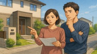 【座間市】外構業者の選び方と探し方を整理|現場の裏側から見た業者5選 座間市で夫婦が外構業者の選び方と探し方を考えているイメージ