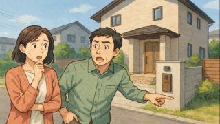 【座間市】外構工事でのトラブル5選|約束を守らない業者の共通点 座間市で夫婦が外構トラブルで困っているイメージ